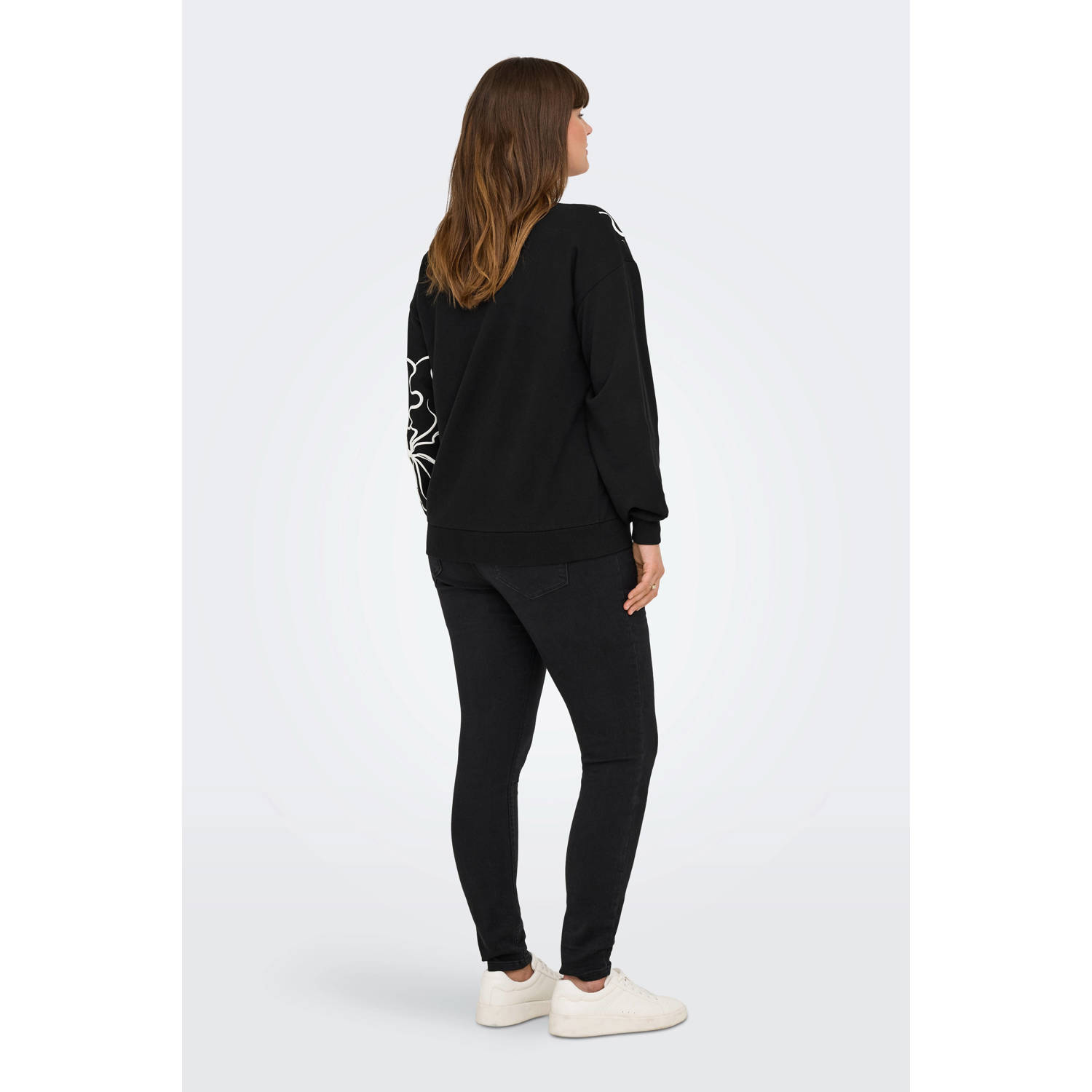 ONLY CARMAKOMA sweater zwart