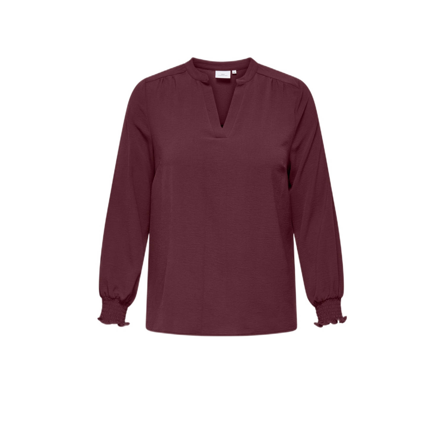 ONLY CARMAKOMA Shirtblouse CARMETTA LIFE V-NECK TOP WVN NOOS
