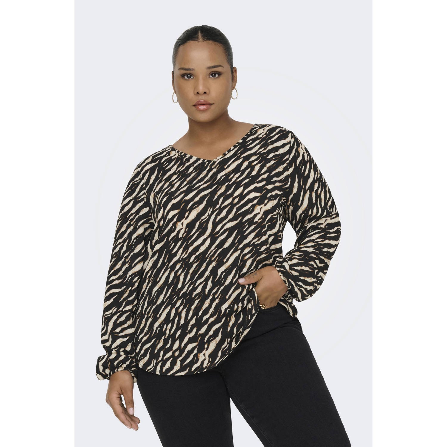 ONLY CARMAKOMA top zwart
