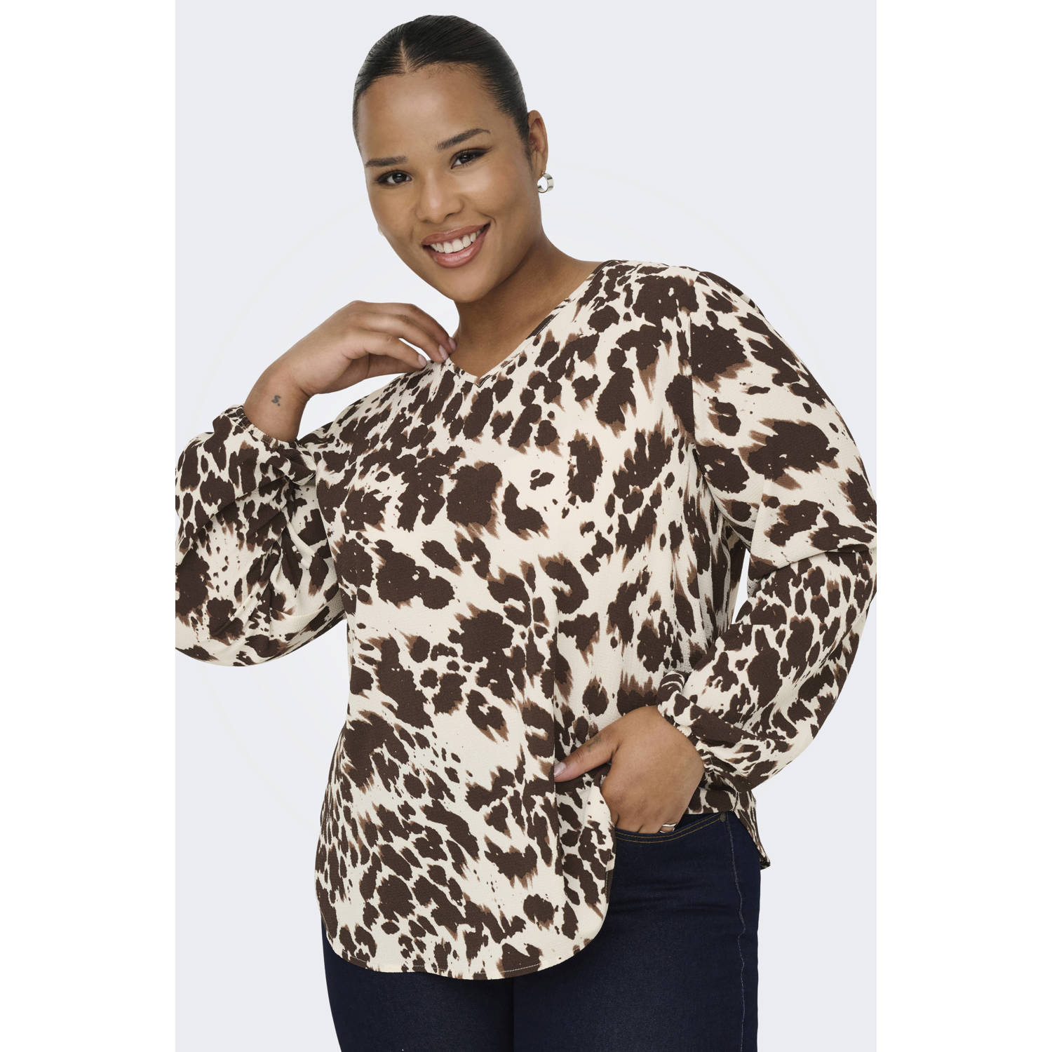 ONLY CARMAKOMA top zwart
