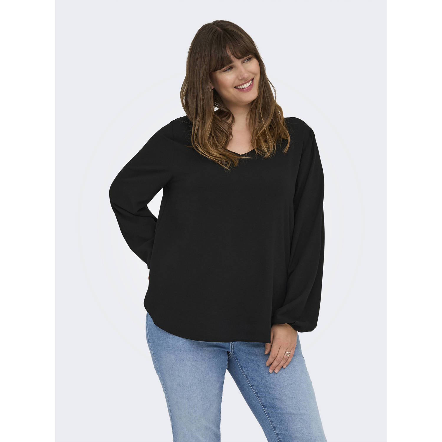 ONLY CARMAKOMA top zwart