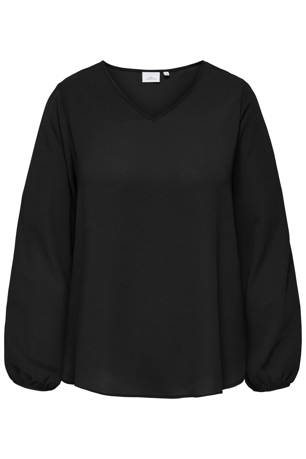 ONLY CARMAKOMA TIME LONG TOP BLACK