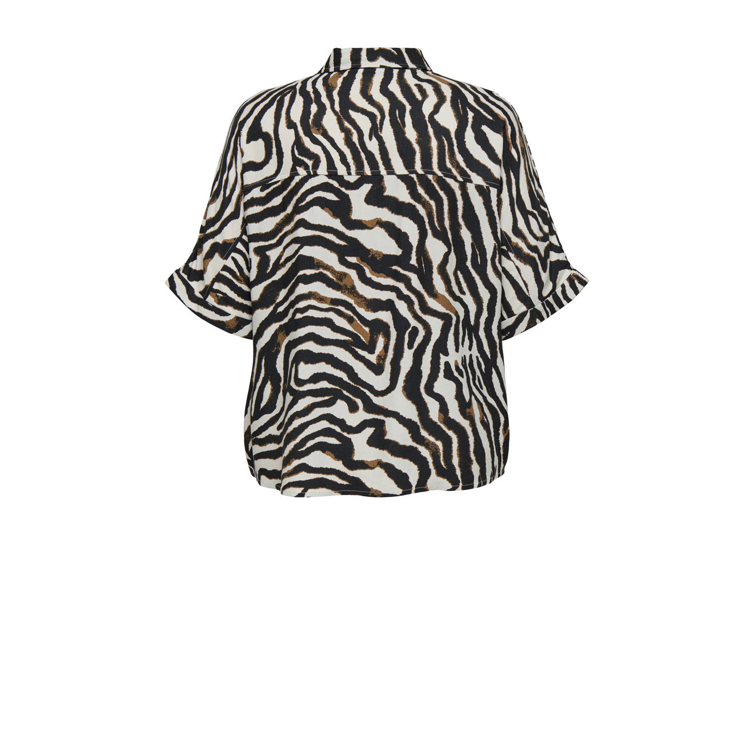 ONLY CARMAKOMA blouse bruin