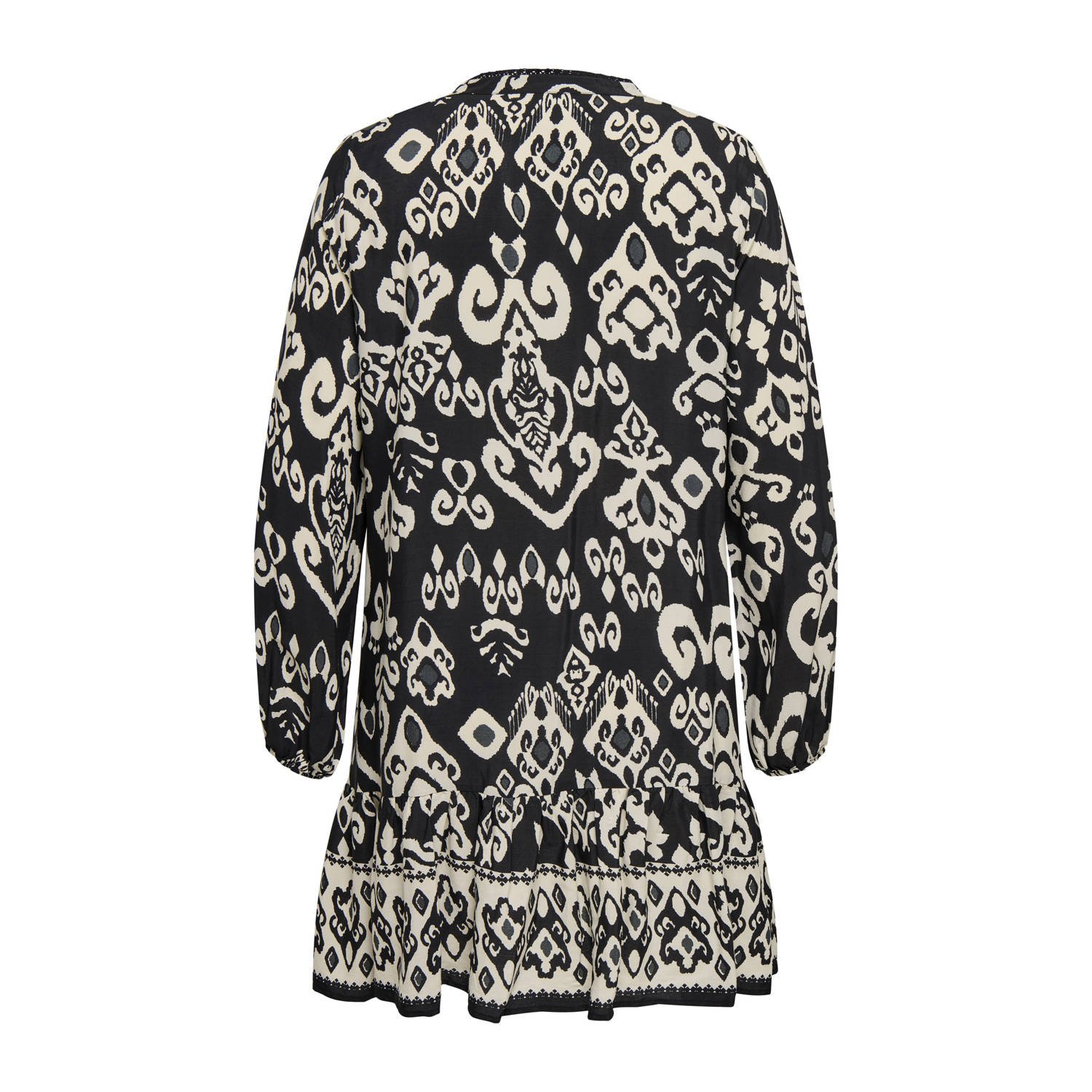 ONLY CARMAKOMA blousejurk zwart
