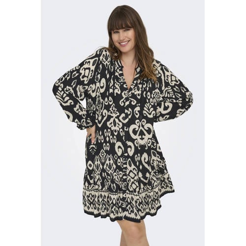 ONLY CARMAKOMA blousejurk zwart afbeelding