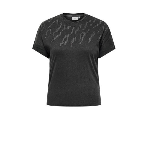 ONLY CARMAKOMA T-shirt zwart afbeelding