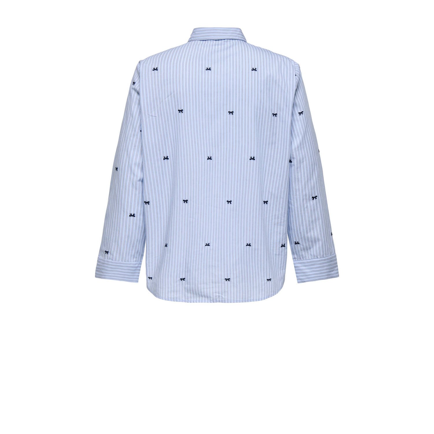 ONLY CARMAKOMA blouse lichtblauw