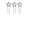 Konstsmide LED ster (88x35cm) (set van 3)