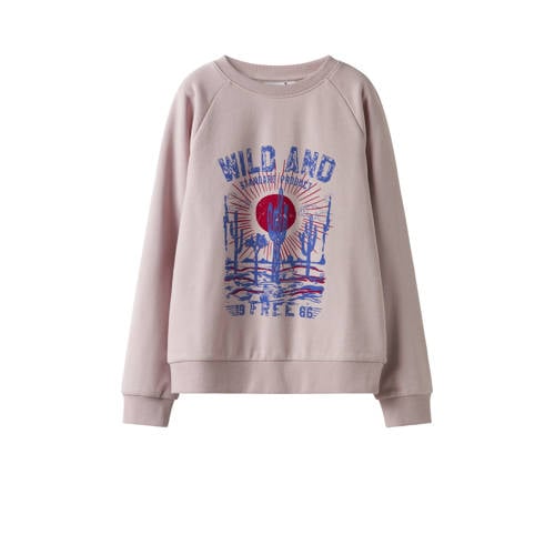 NAME IT KIDS sweater lila afbeelding