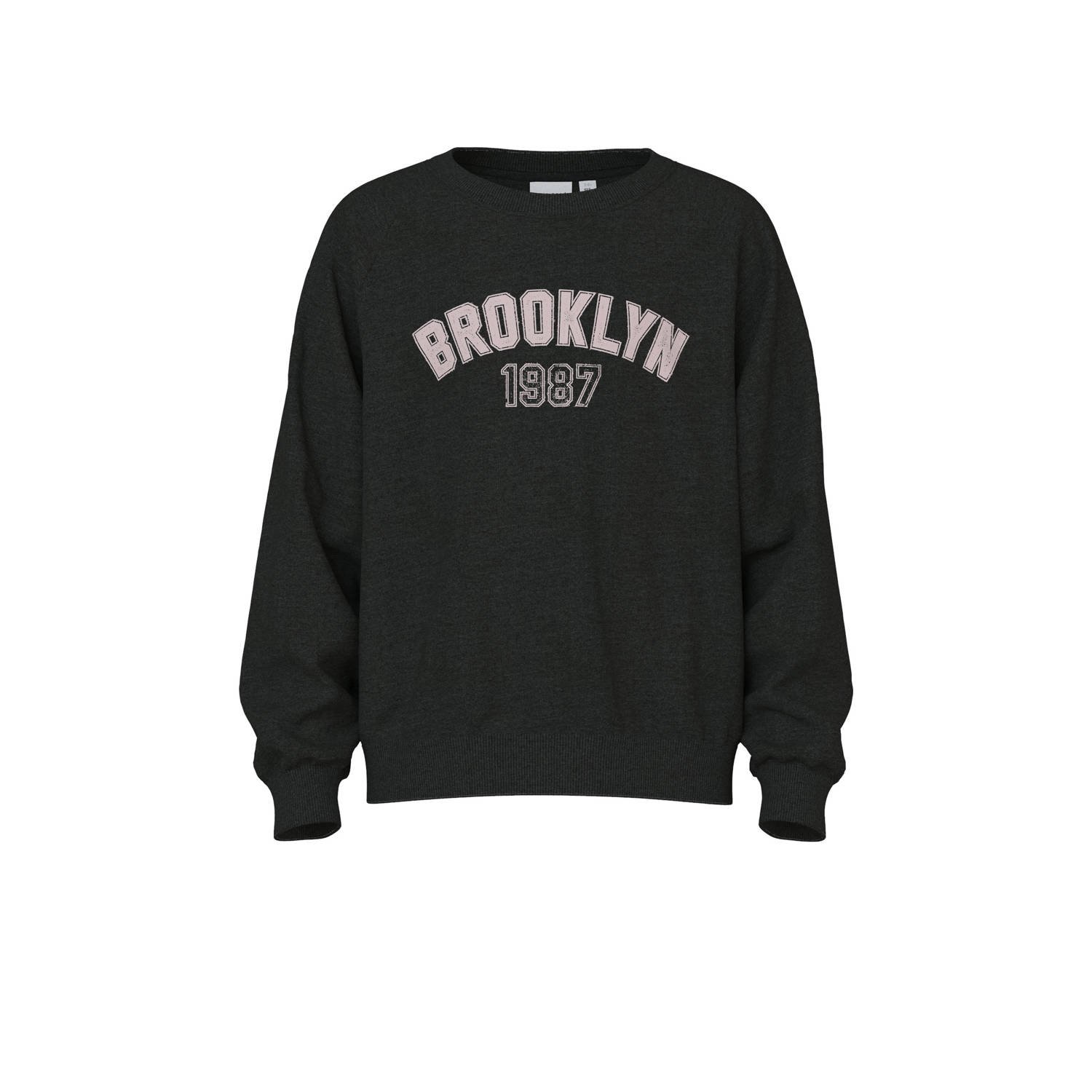 NAME IT KIDS sweater zwart