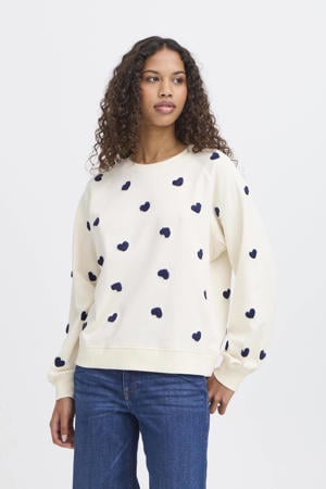 pullover ecru fijn gebreid