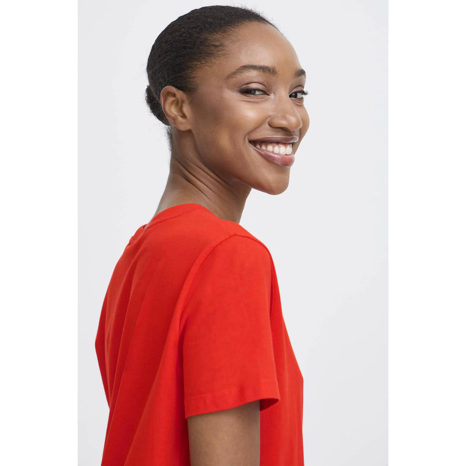 ICHI T-shirt rood