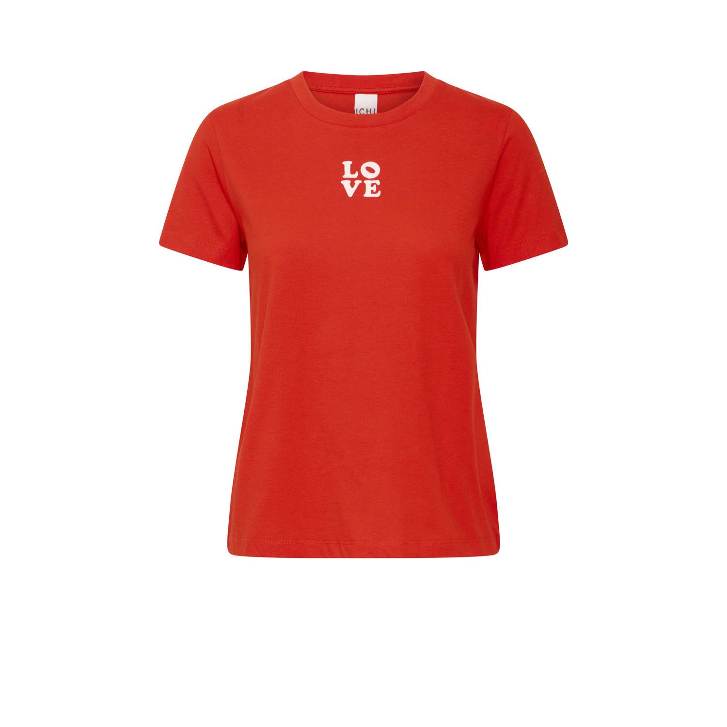 ICHI T-shirt rood