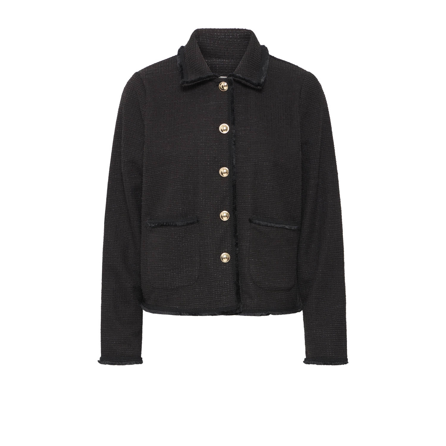 ICHI shacket zwart