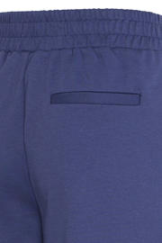 thumbnail: ICHI denim wide leg high waist broek blauw