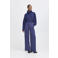 ICHI denim wide leg high waist broek blauw