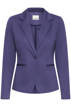jersey getailleerde blazer