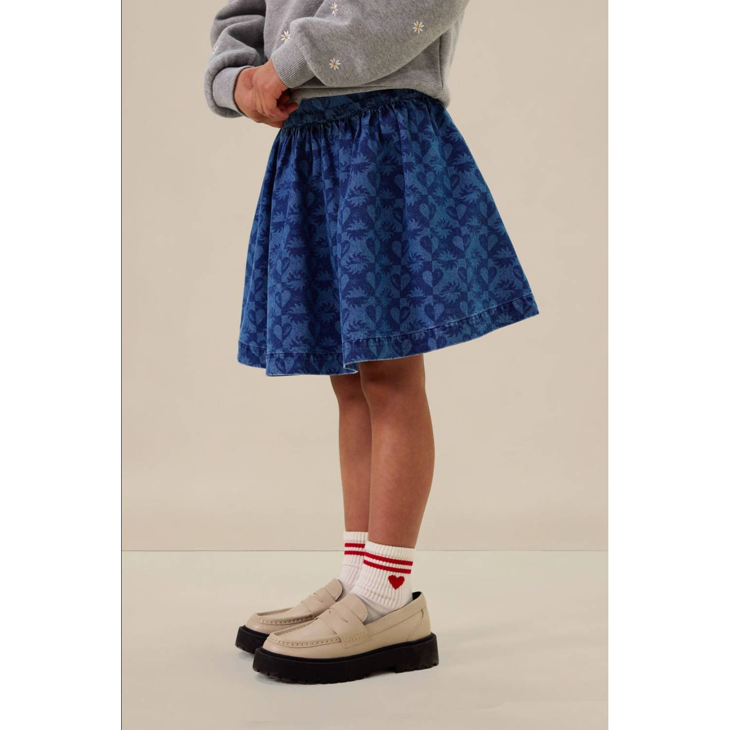 Sissy-Boy denim spijkerrok medium blue denim