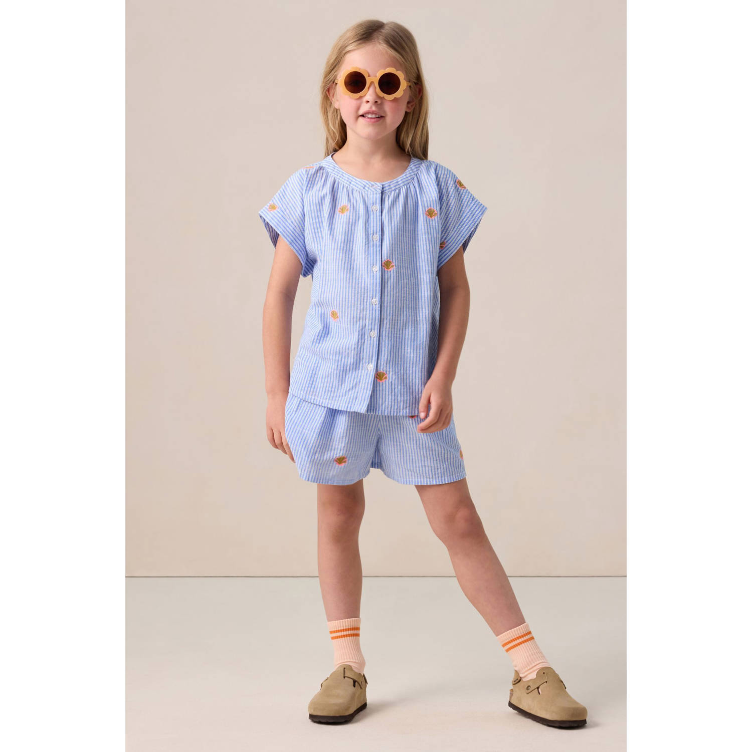 Sissy-Boy casual short lichtblauw