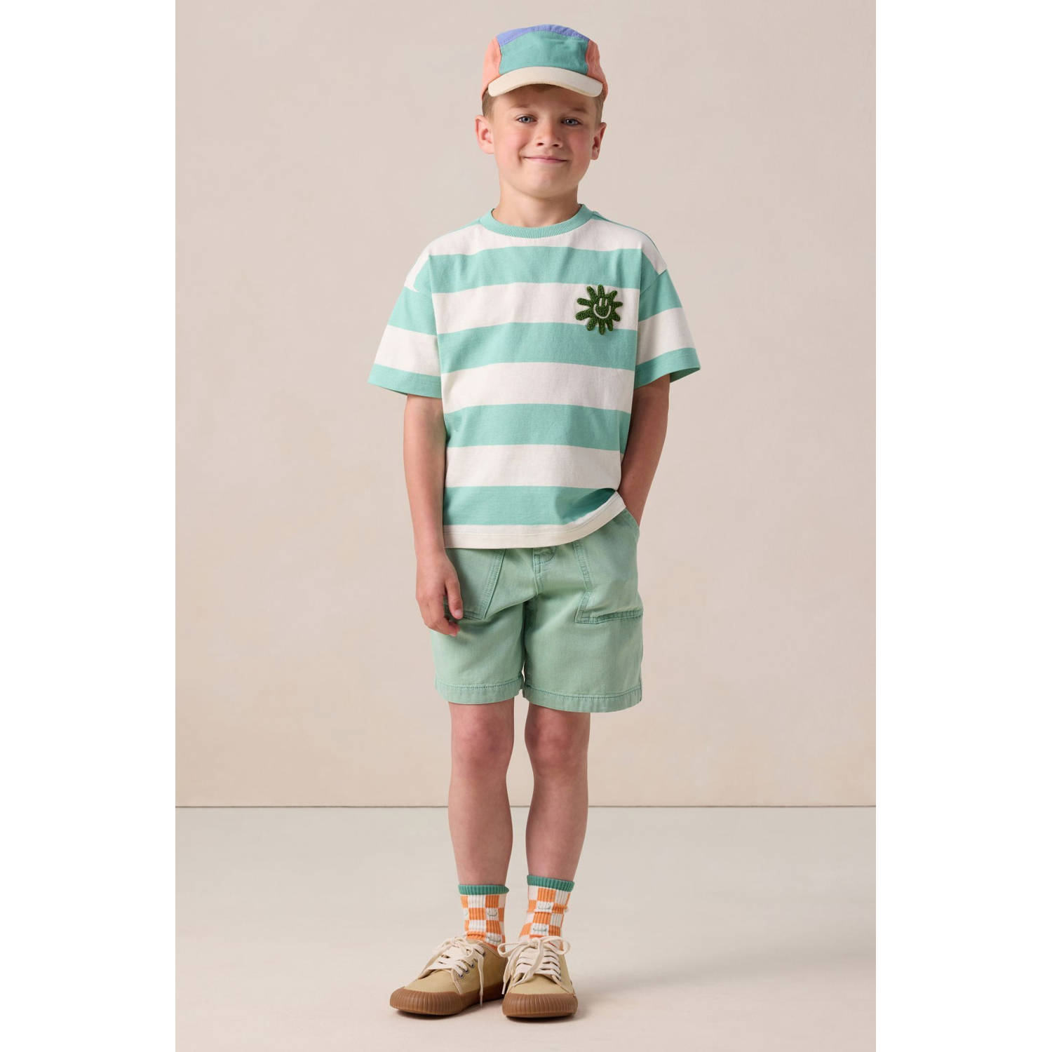 Sissy-Boy denim short turquoise