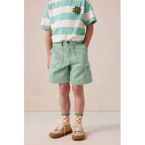 Sissy-Boy denim short turquoise afbeelding