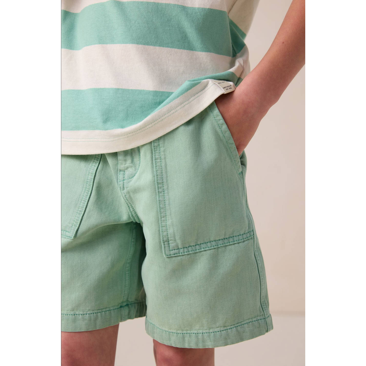 Sissy-Boy denim short turquoise