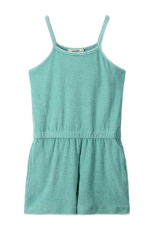 turquoise playsuit