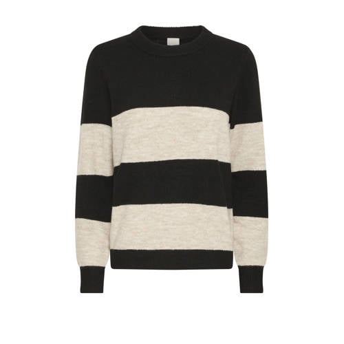 ICHI trui zwart fijn gebreid afbeelding