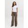 JJXX high waist wide leg jeans bruin