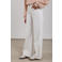 NUKUS high waist wide leg jeans wit