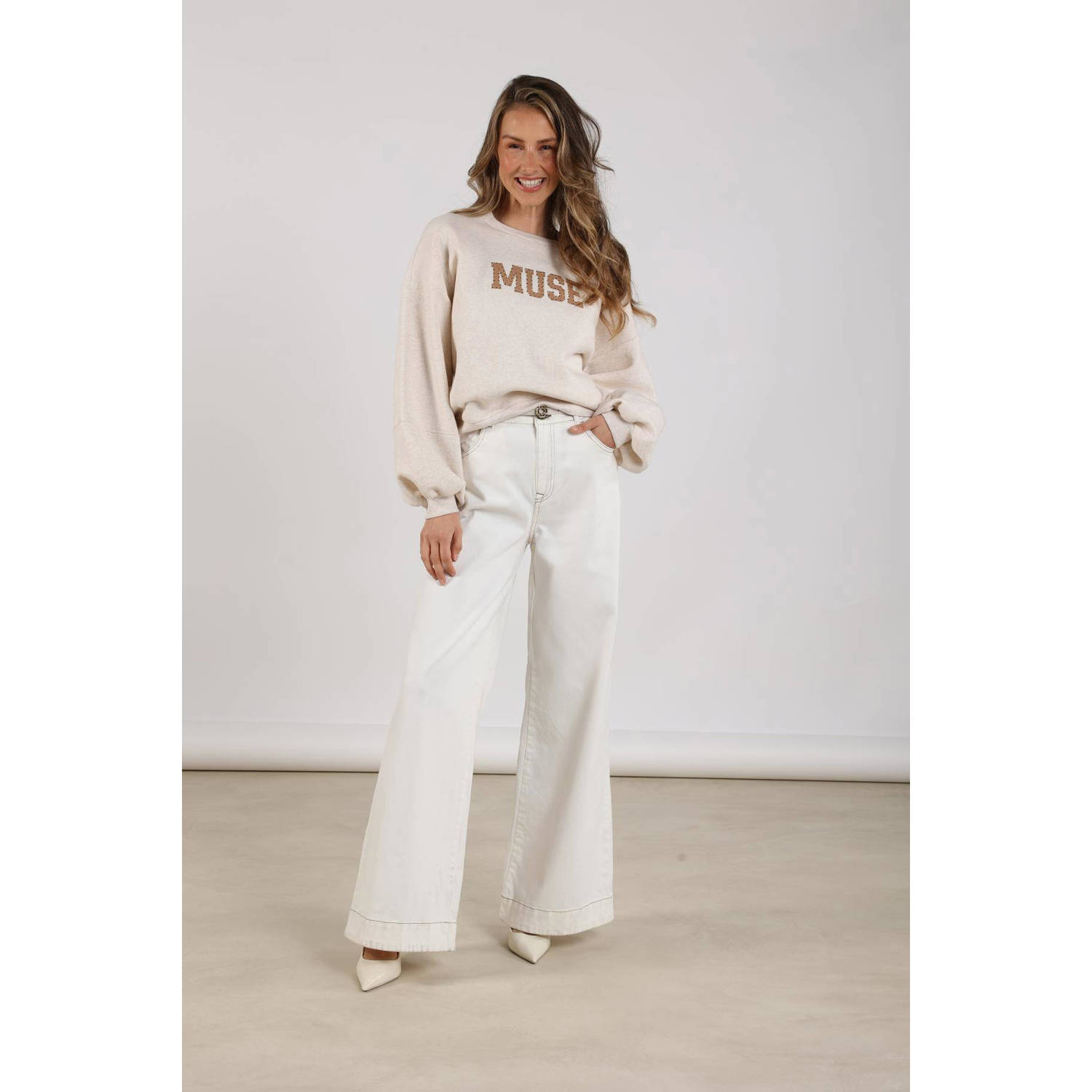 NUKUS sweater beige