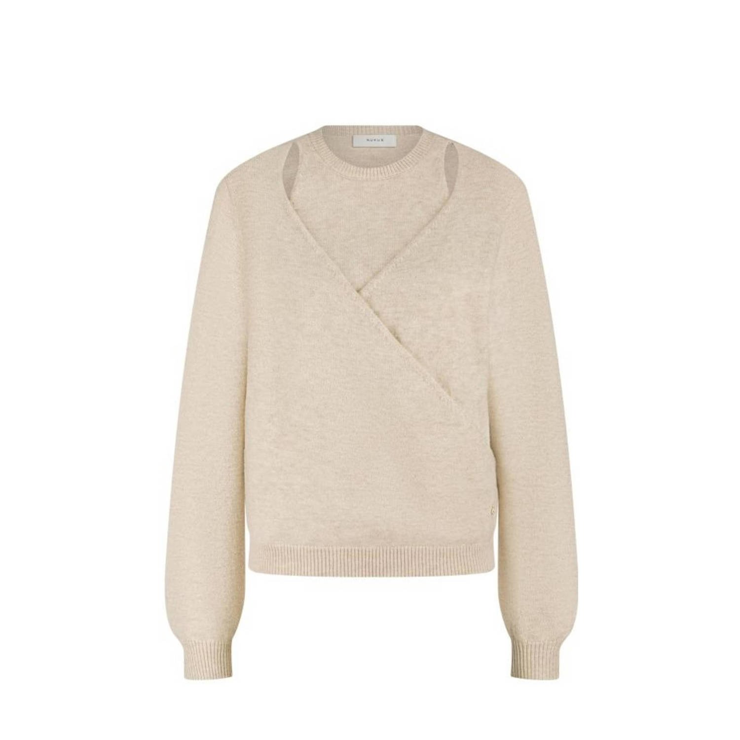 NUKUS Dames Truien & Vesten Fifi Pullover Zand