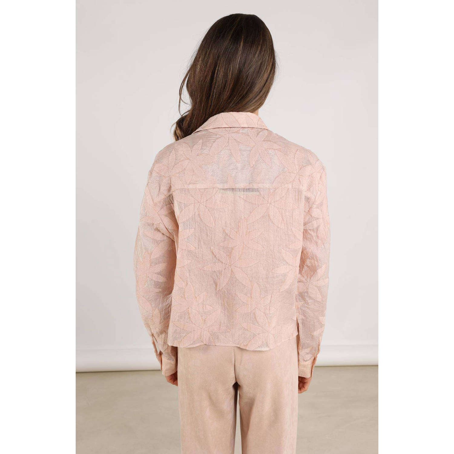 NUKUS blouse lichtroze