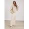 NUKUS straight regular waist pantalon ecru