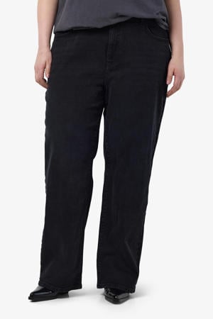 wide leg jeans zwart
