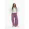 Anyday denim wide leg low waist broek paars