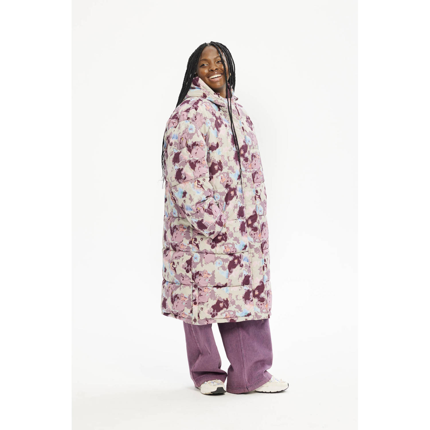 Anyday winterjas roze