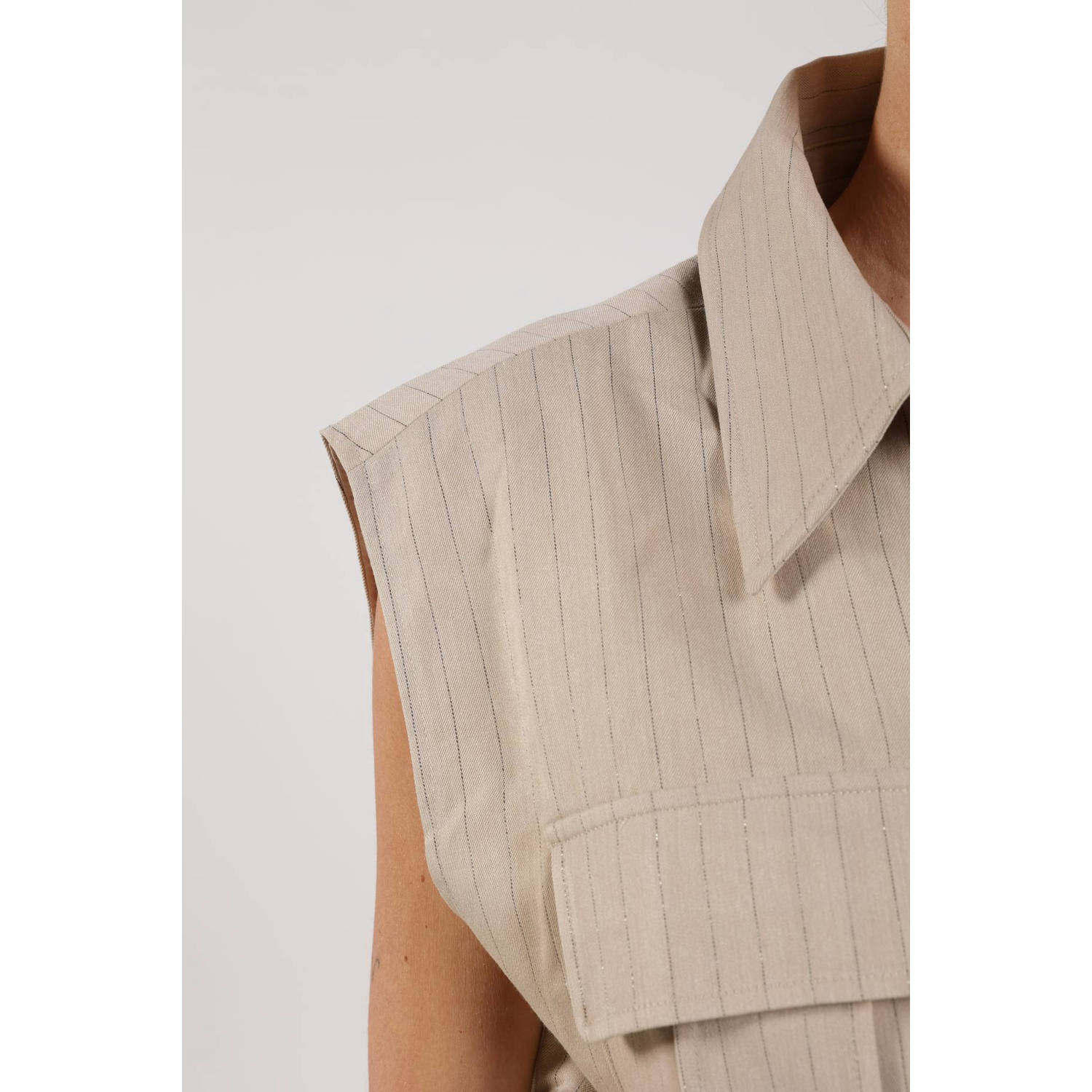 NUKUS gilet zand