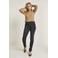 Para Mi high waist skinny jeans black denim