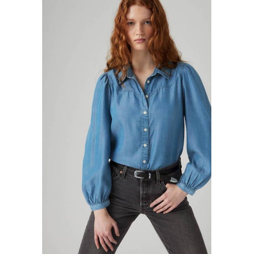 Levi's blouse blauw afbeelding