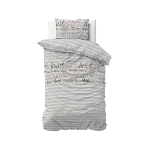 Sleeptime microvezel dekbedovertrek 1-persoons (140x220 cm) afbeelding
