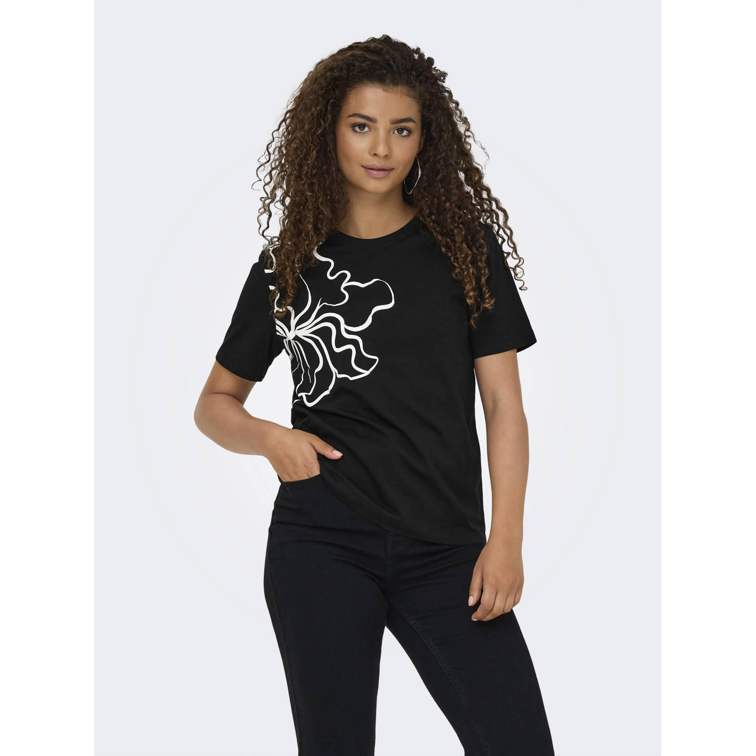 ONLY T-shirt zwart