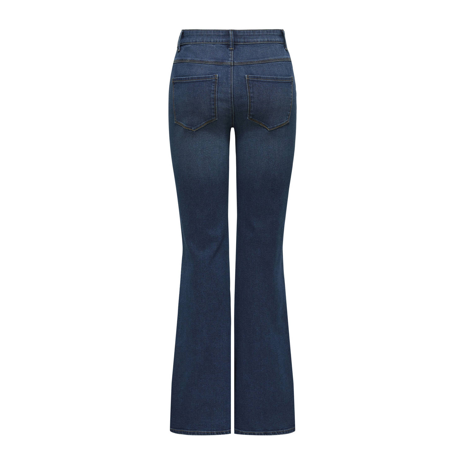 ONLY high waist flared jeans medium blue denim