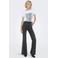 ONLY high waist flared jeans grey denim