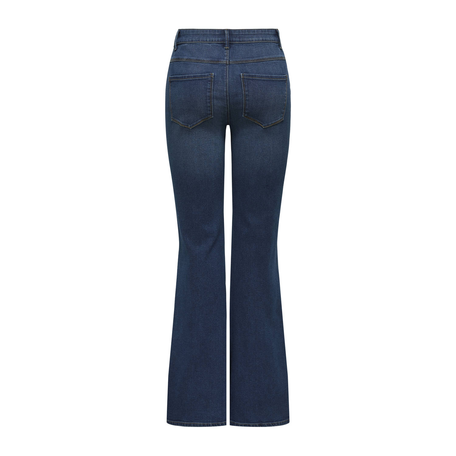 ONLY TALL high waist flared jeans medium blue denim