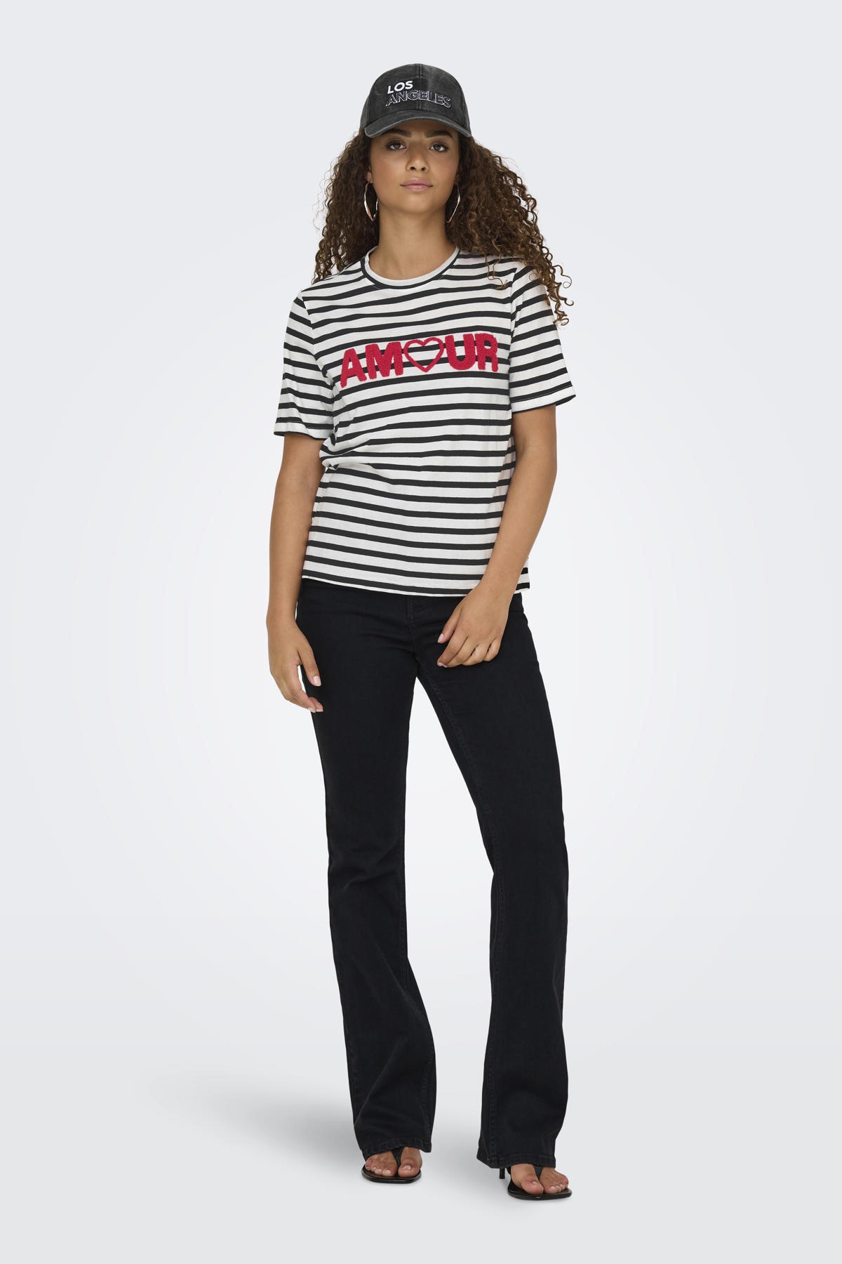 ONLY dam t-shirt ONLONLY - Black