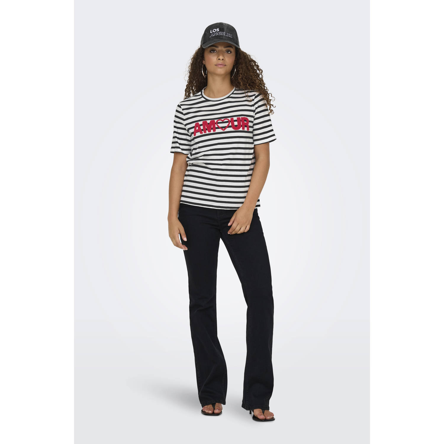 ONLY T-shirt zwart