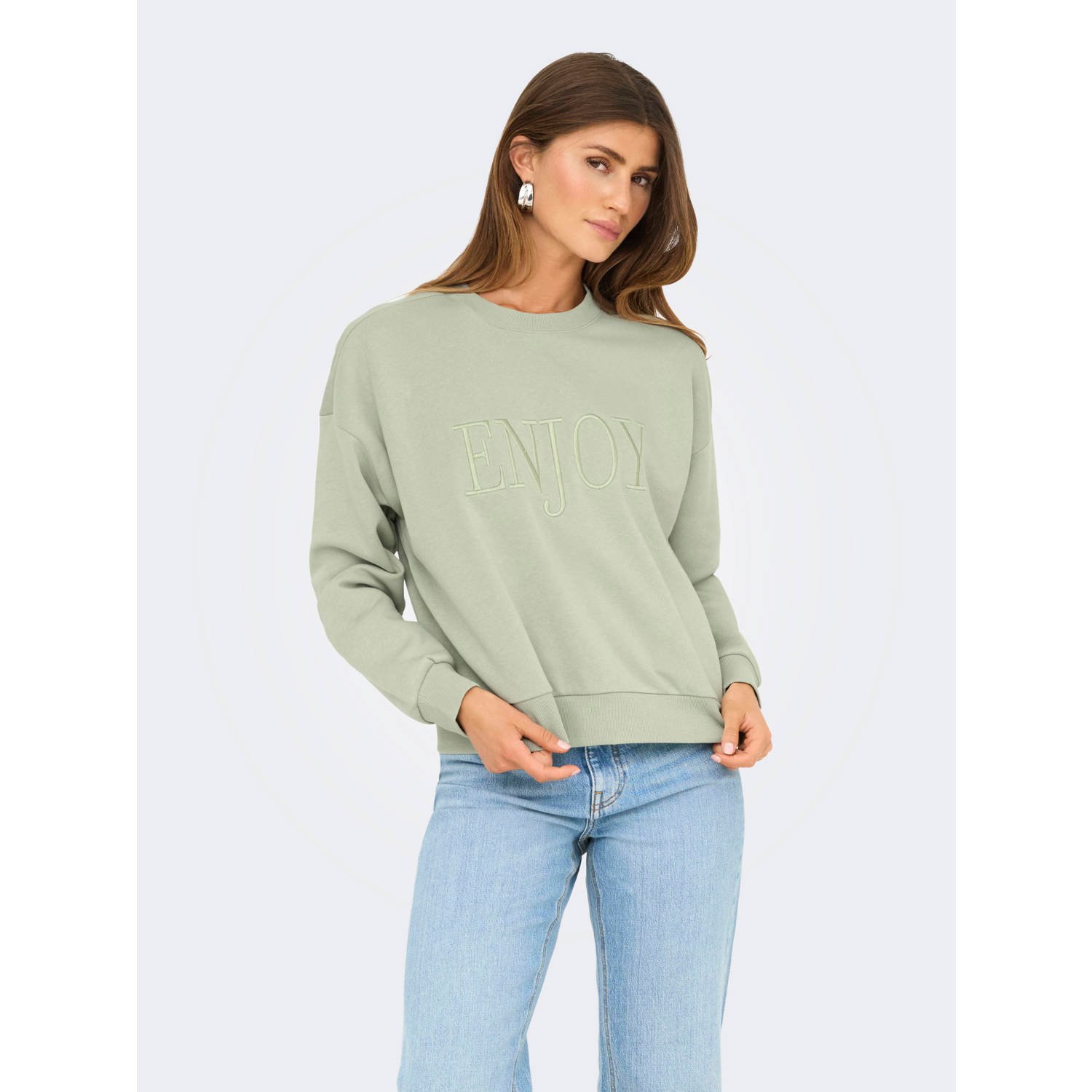 ONLY sweater lichtgroen