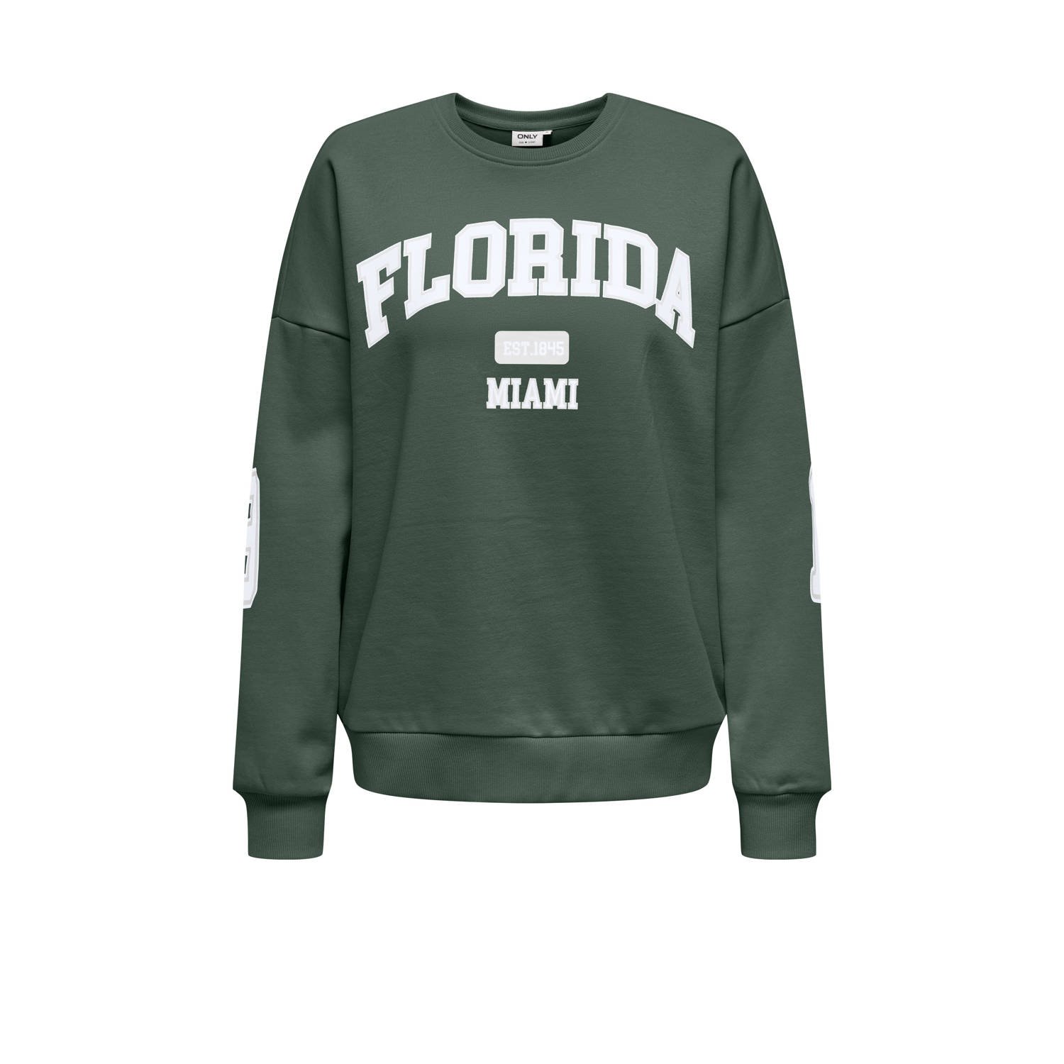 ONLY sweater donkergroen