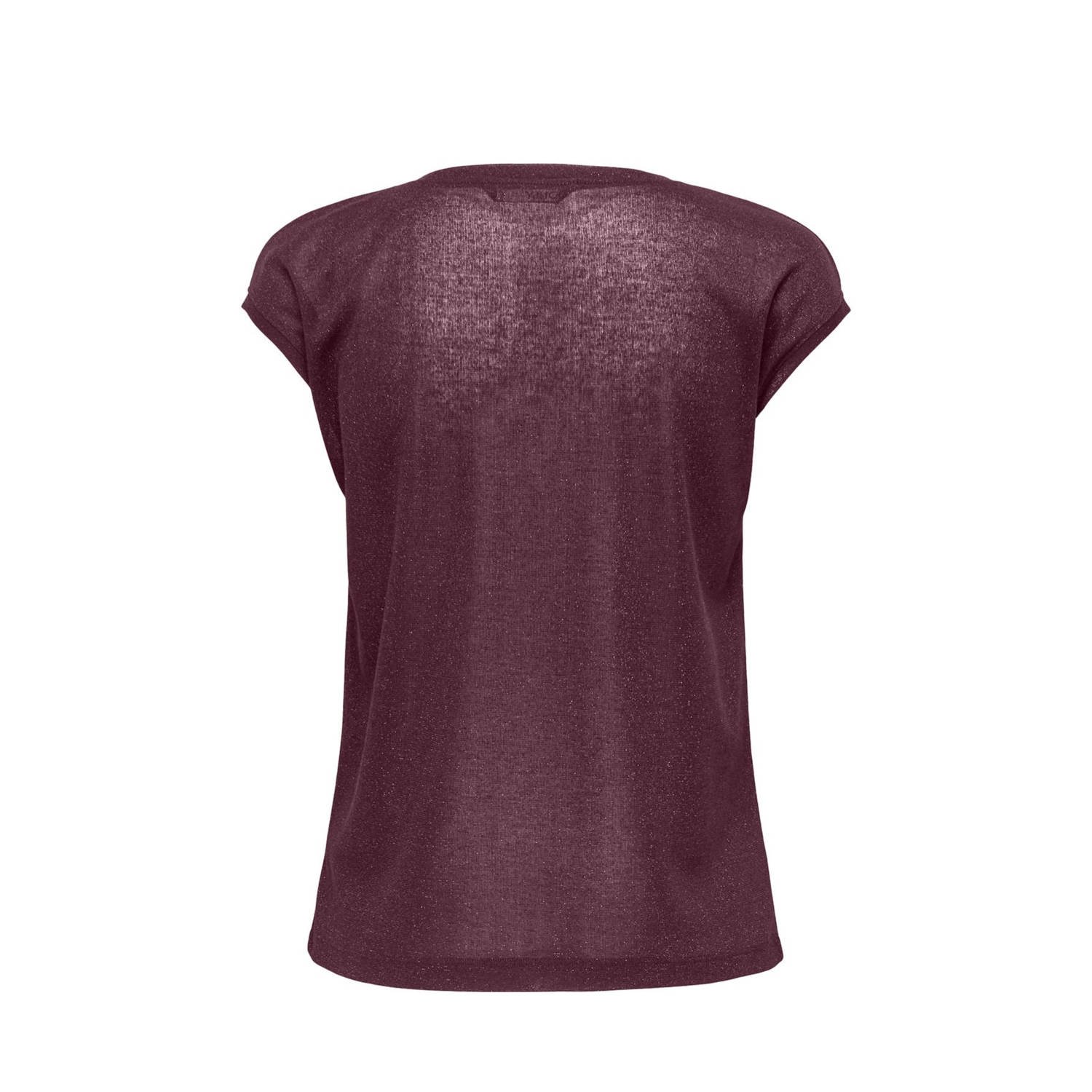 ONLY T-shirt met lurex